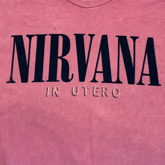 Nirvana In Utero Pink T-Shirt Medium NWOT - Picture 3 of 8